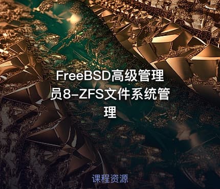 FreeBSD高级管理员8-ZFS文件系统管理
