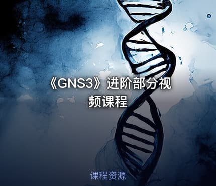《GNS3》进阶部分视频课程