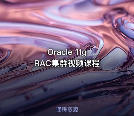 Oracle 11g RAC集群视频课程