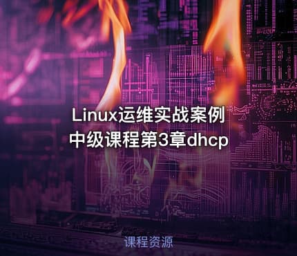 Linux运维实战案例中级课程第3章dhcp