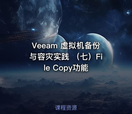 Veeam 虚拟机备份与容灾实践 （七）File Copy功能