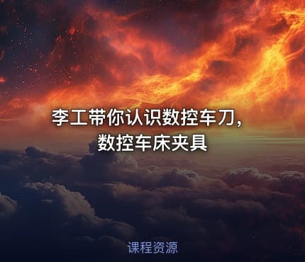 李工带你认识数控车刀， 数控车床夹具