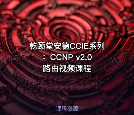 乾颐堂安德CCIE系列：CCNP v2.0 路由视频课程