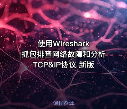 使用Wireshark抓包排查网络故障和分析TCP&IP协议 新版