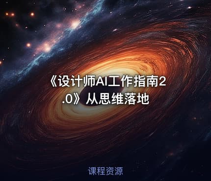 《设计师AI工作指南2.0》从思维落地