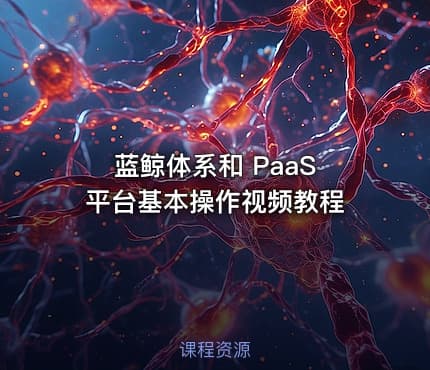 蓝鲸体系和 PaaS 平台基本操作视频教程