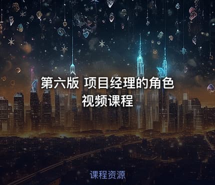 第六版 项目经理的角色视频课程