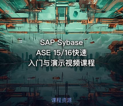 SAP Sybase ASE 15/16快速入门与演示视频课程