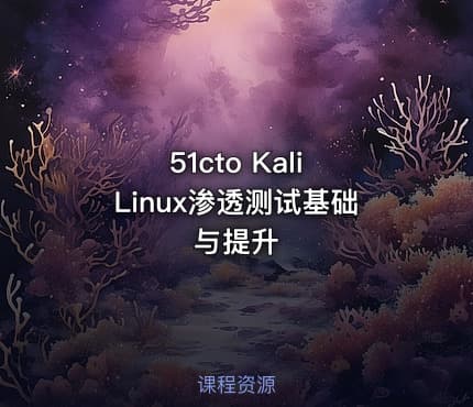 51cto Kali Linux渗透测试基础与提升