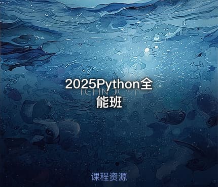 2025Python全能班