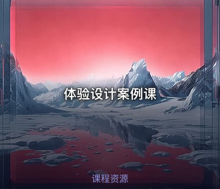 体验设计案例课