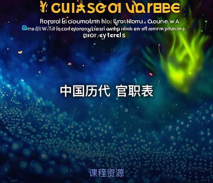 中国历代 官职表