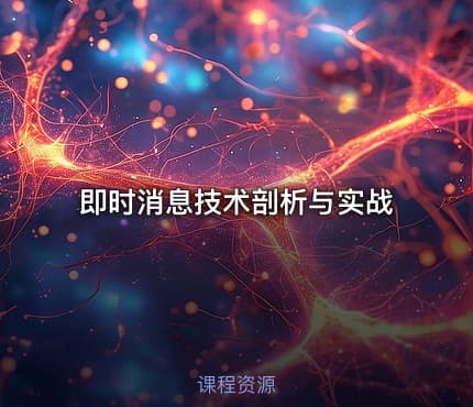 即时消息技术剖析与实战
