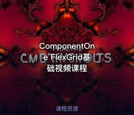 ComponentOne FlexGrid基础视频课程