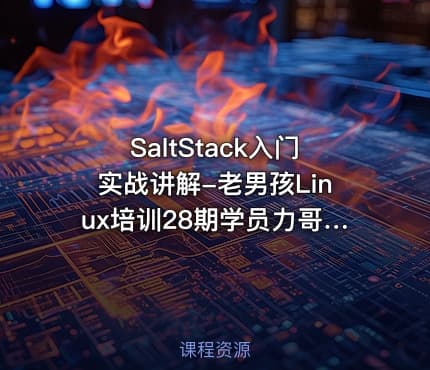 SaltStack入门实战讲解-老男孩Linux培训28期学员力哥分享