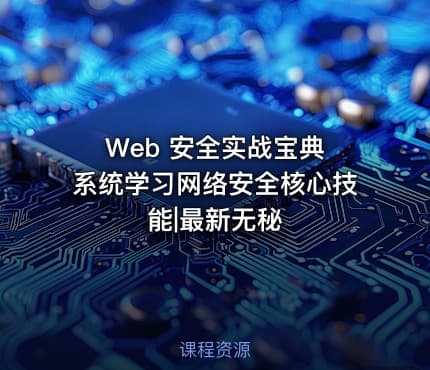 Web 安全实战宝典 系统学习网络安全核心技能|最新无秘