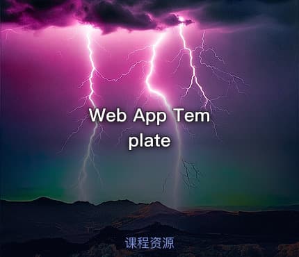 Web App Template