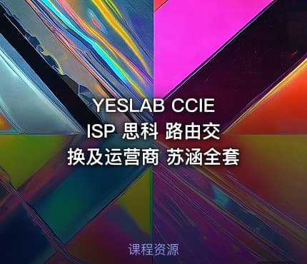YESLAB CCIE ISP 思科 路由交换及运营商 苏涵全套