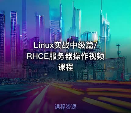 Linux实战中级篇/RHCE服务器操作视频课程