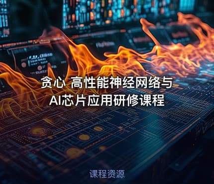 贪心 高性能神经网络与AI芯片应用研修课程